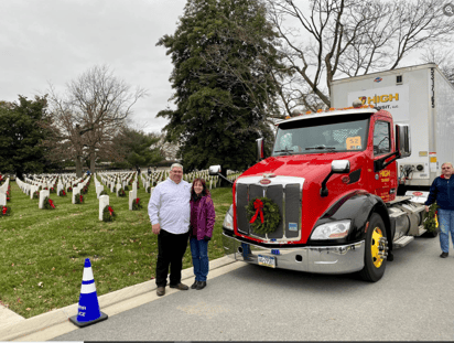 High Transit Delivers for Annual U.S. Wreath-laying Event